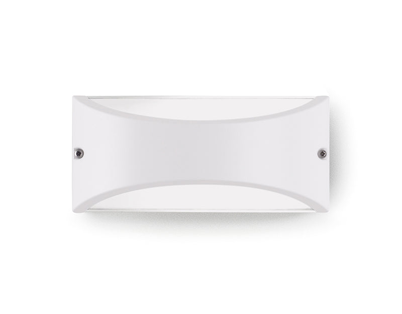 GEALUCE Applique in alluminio bianco-antracite-marrone IP54 LED GEALUCE Applique in alluminio bianco-antracite-marrone IP54 LED